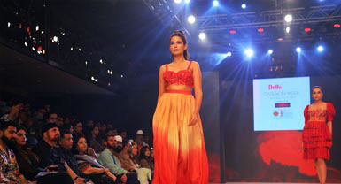 Collection at Fashion Week in Delhi